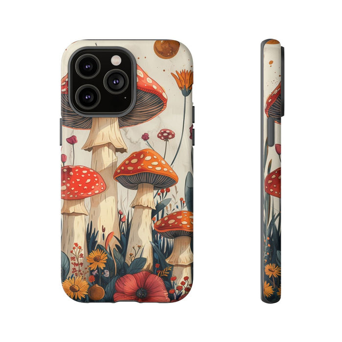 Kleurrijke Paddenstoelen en Vrolijke Zonnen