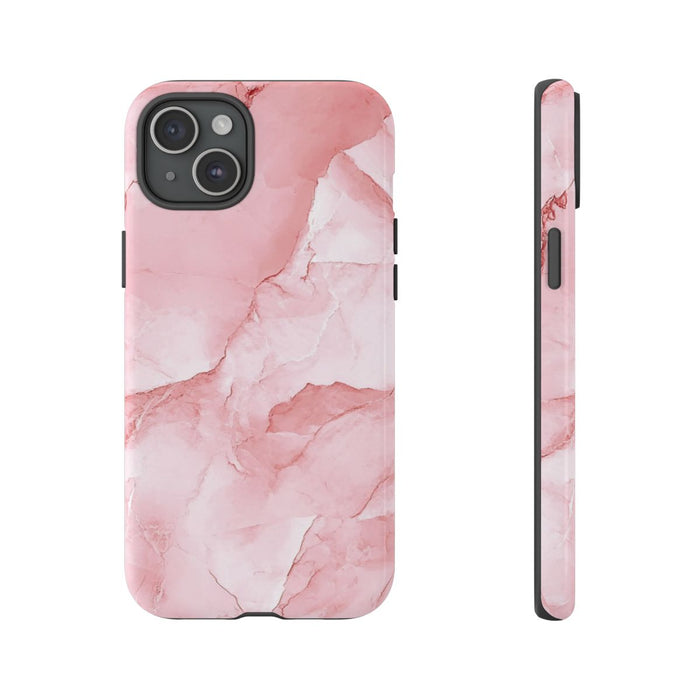 Roze Marmerstructuur met Glanzende Afwerking