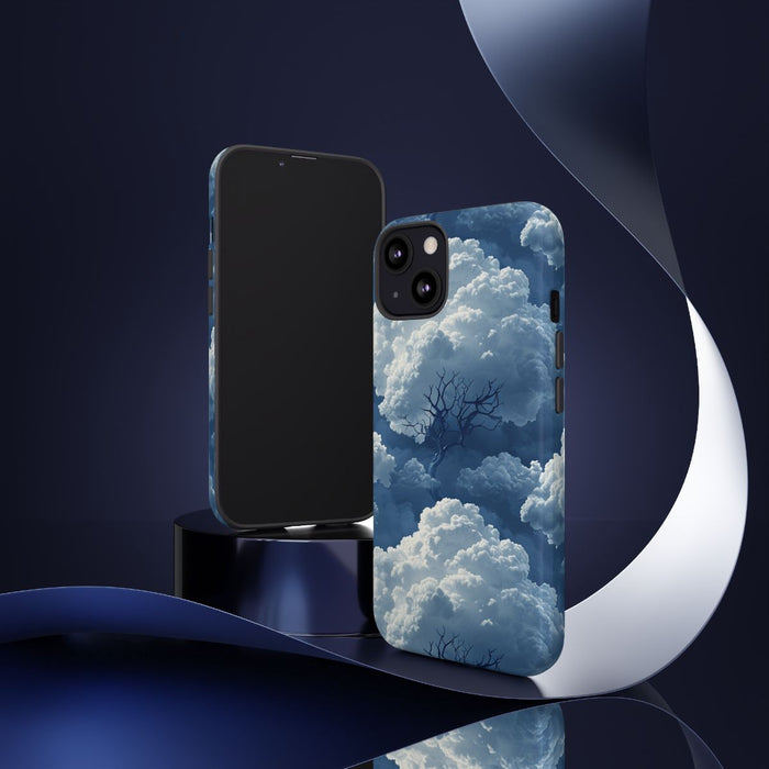 3D Wolken en Boompatroon