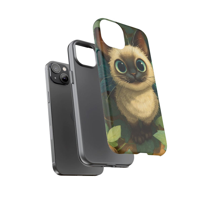 Vrolijk Feeënkatje met Blauwe Vleugels