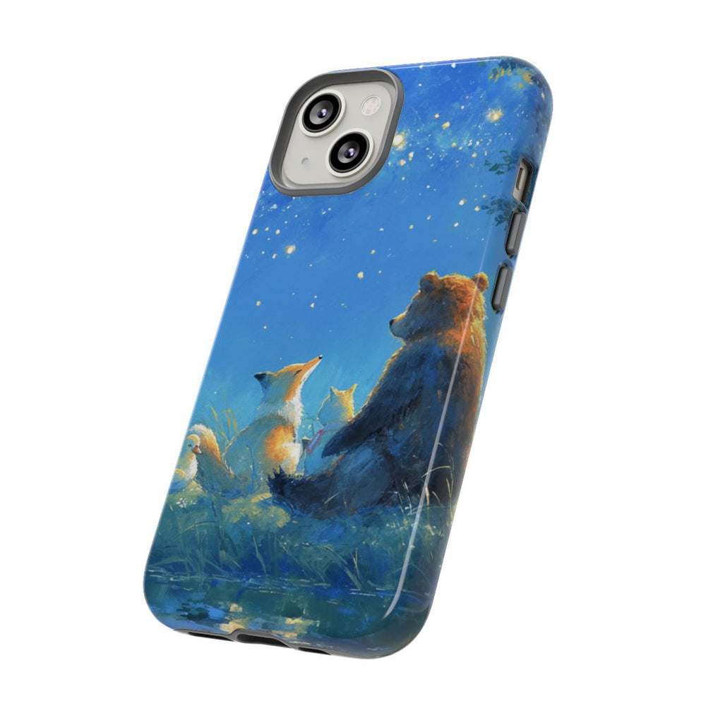 Beer, Vos en Eend Onder Sterrenhemel