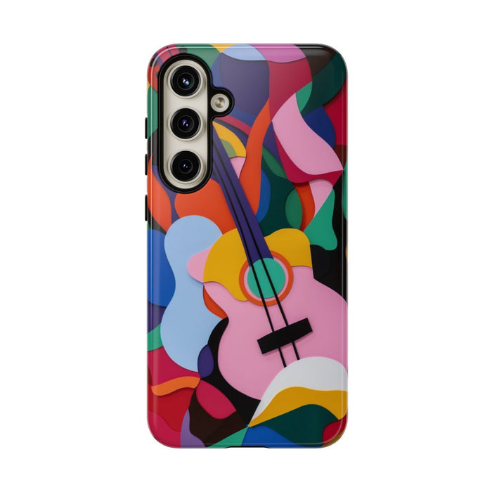Kleurrijke Abstracte Gitaar