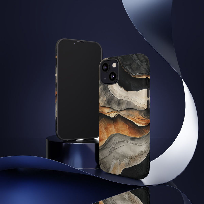 Aardse Geologische Lagen Abstract