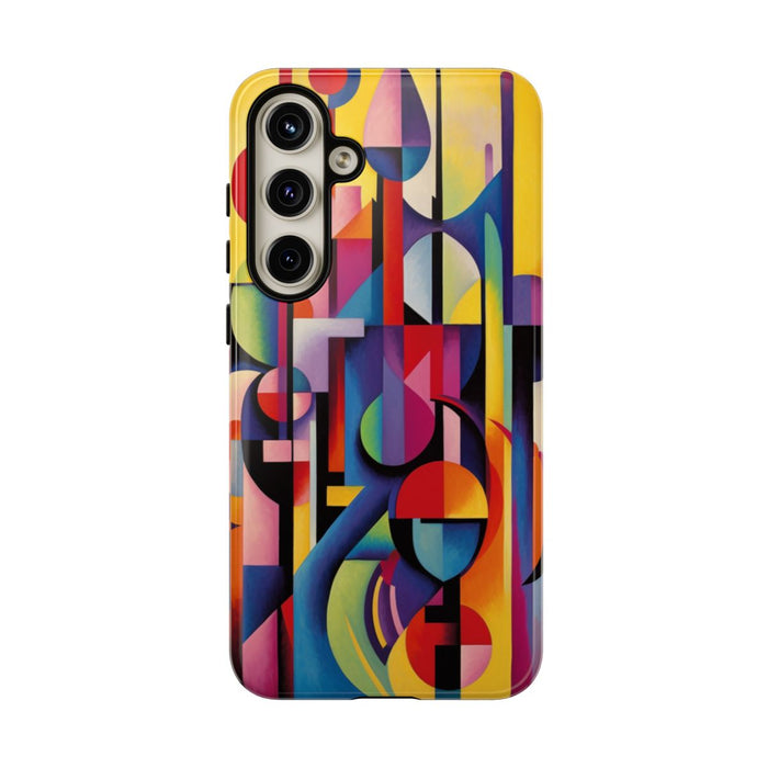 Abstracte Geometrische Vormen met Heldere Kleuren