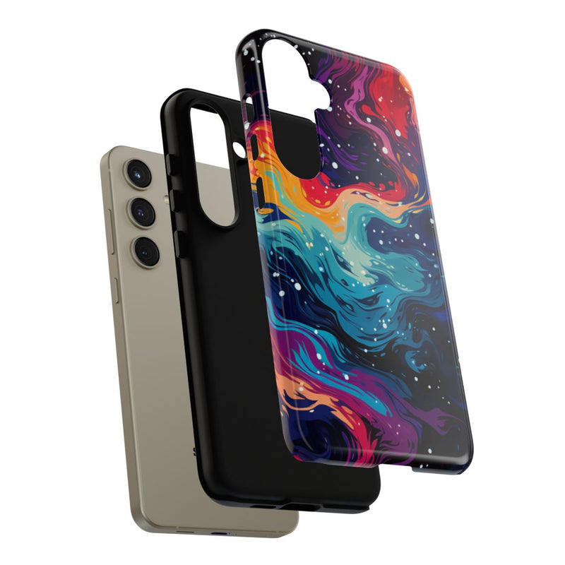 Kleurrijk Abstract Galaxy Patroon