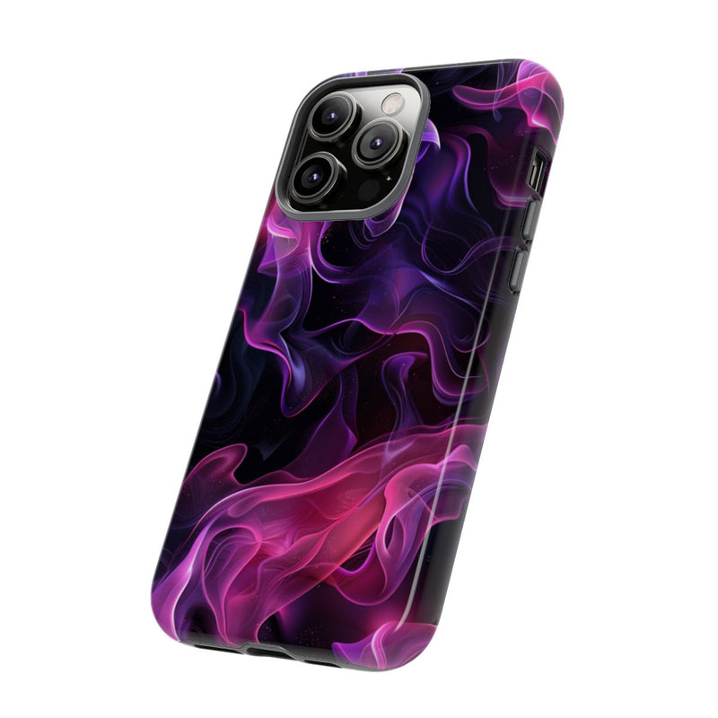 Violette en Roze Abstracte Vlammen