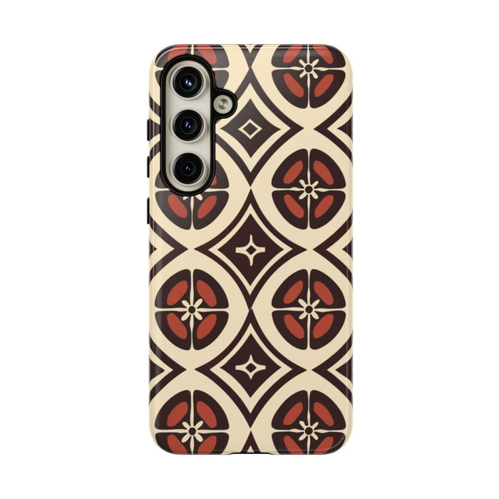 Geometrisch Bruin-Beige Patroon