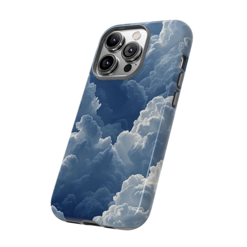 3D Blauw Wolkenpatroon