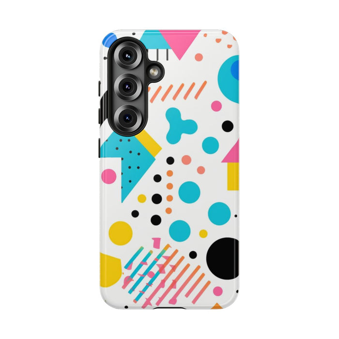 Kleurrijk Memphis Stijl Geometrisch Patroon