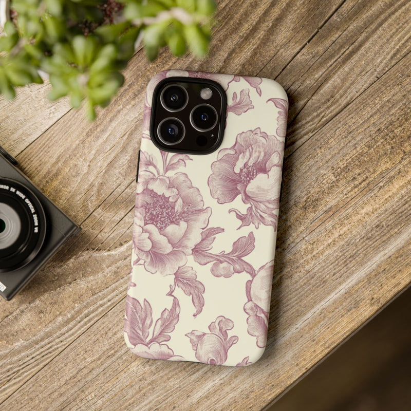 Elegante Victoriaanse Bloemenprint