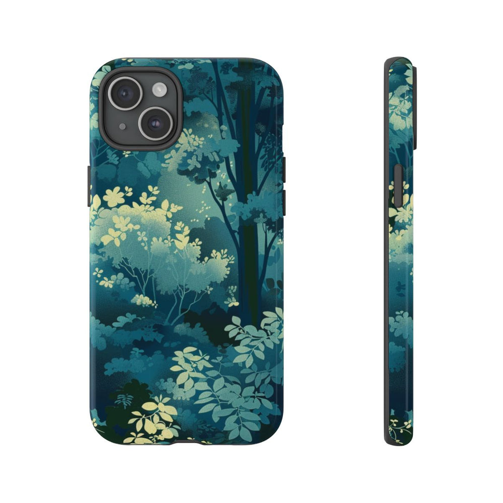 Gloeiende Bosbladeren in Laagjes