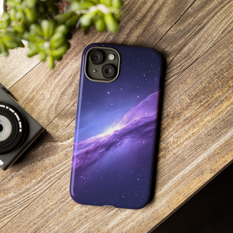 Paarse Kosmische Nevel met Sterrenhemel