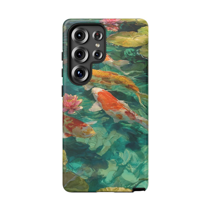 Kleurrijke Koi’s en Waterlelies