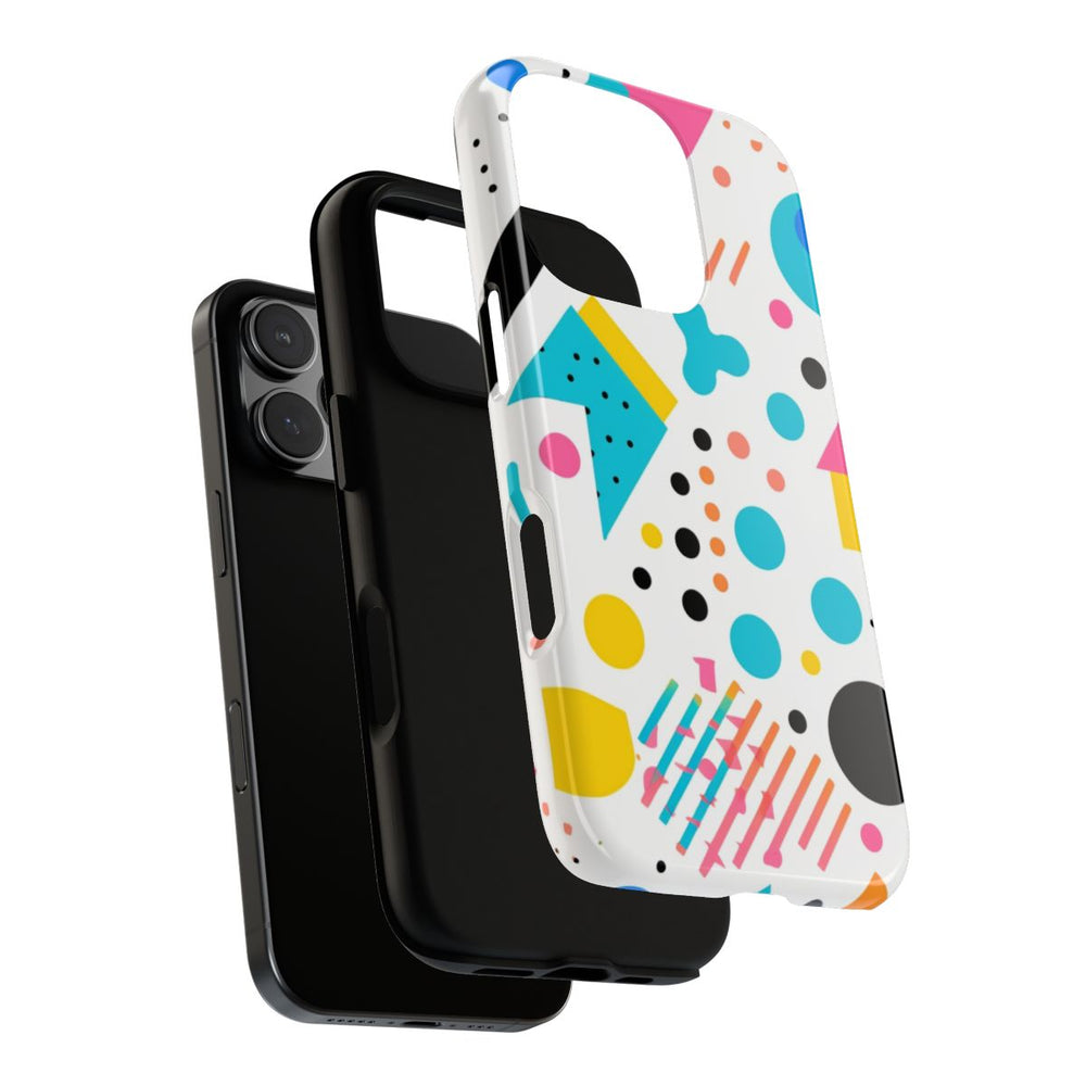 Kleurrijk Memphis Stijl Geometrisch Patroon