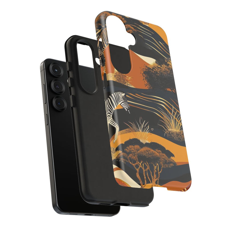 Abstract Afrikaans Savanne Zebra Patroon