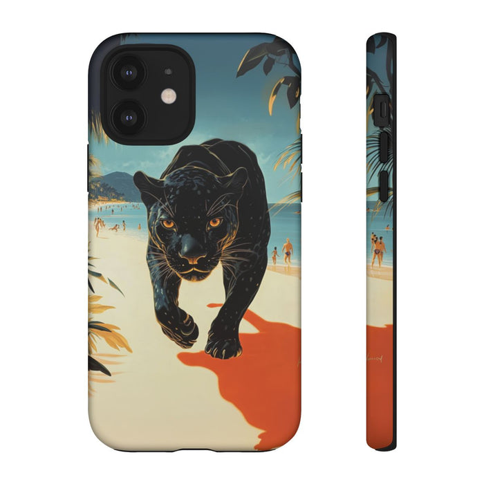 Zwarte Panter op het Strand