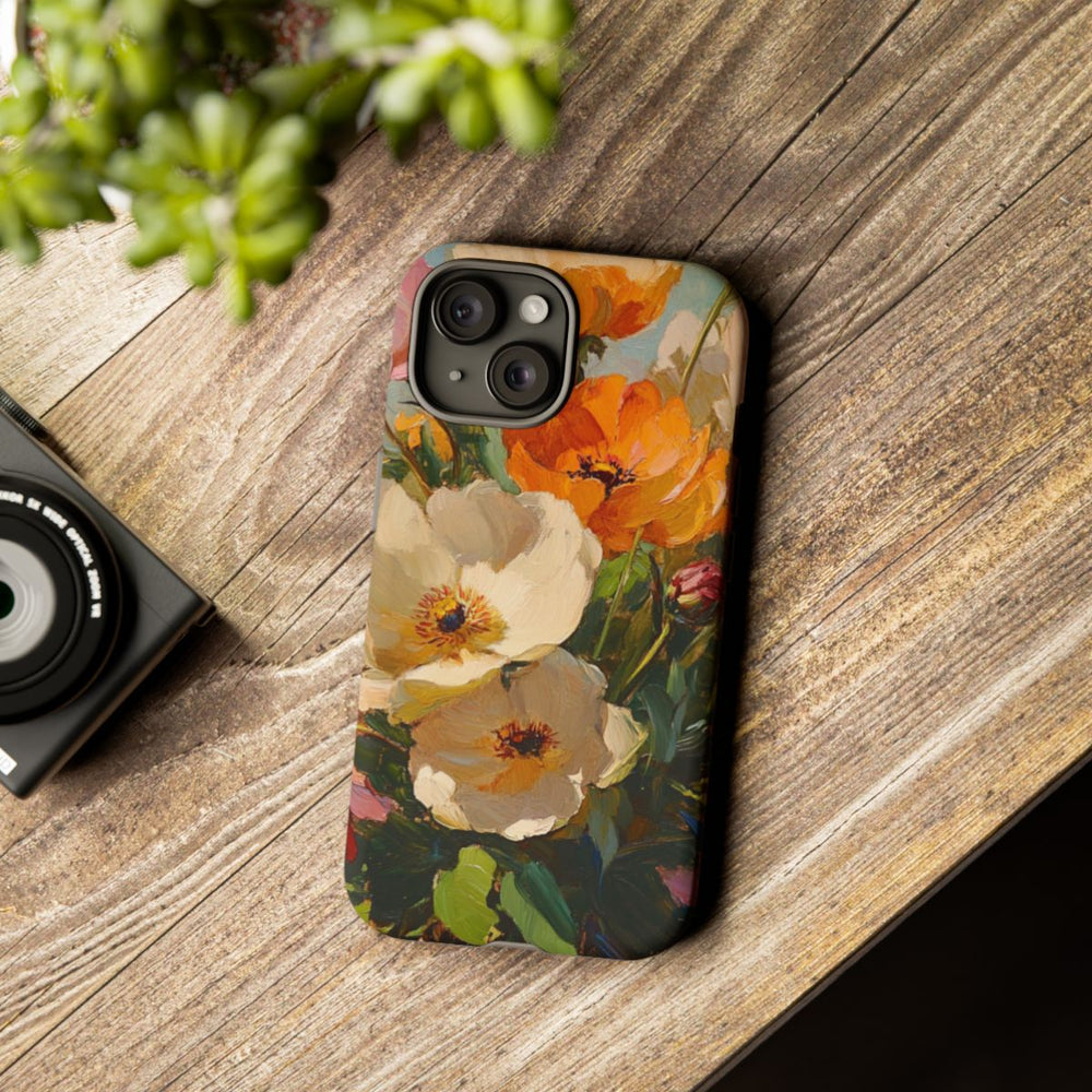 Kleurrijk Olieverfboeket met Bloemen