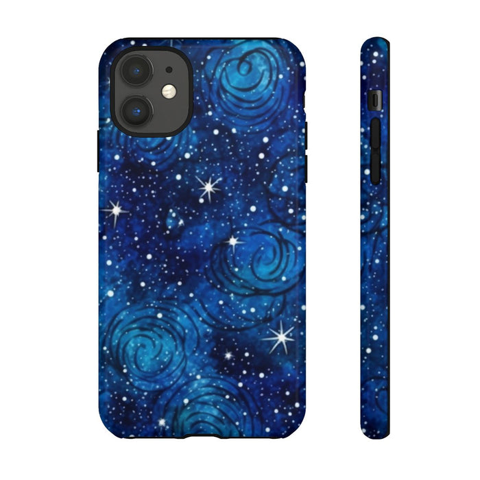 Blauw Sterrenstelsel Patroon