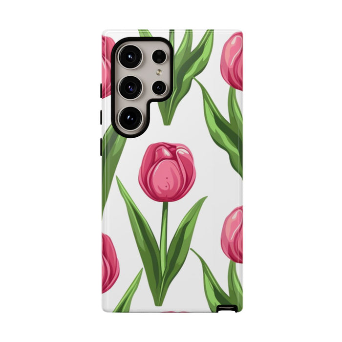 Roze Tulp Bloemenpatroon