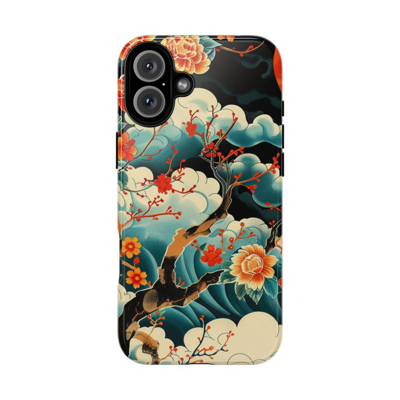 Bloemrijke Tak onder de Maan