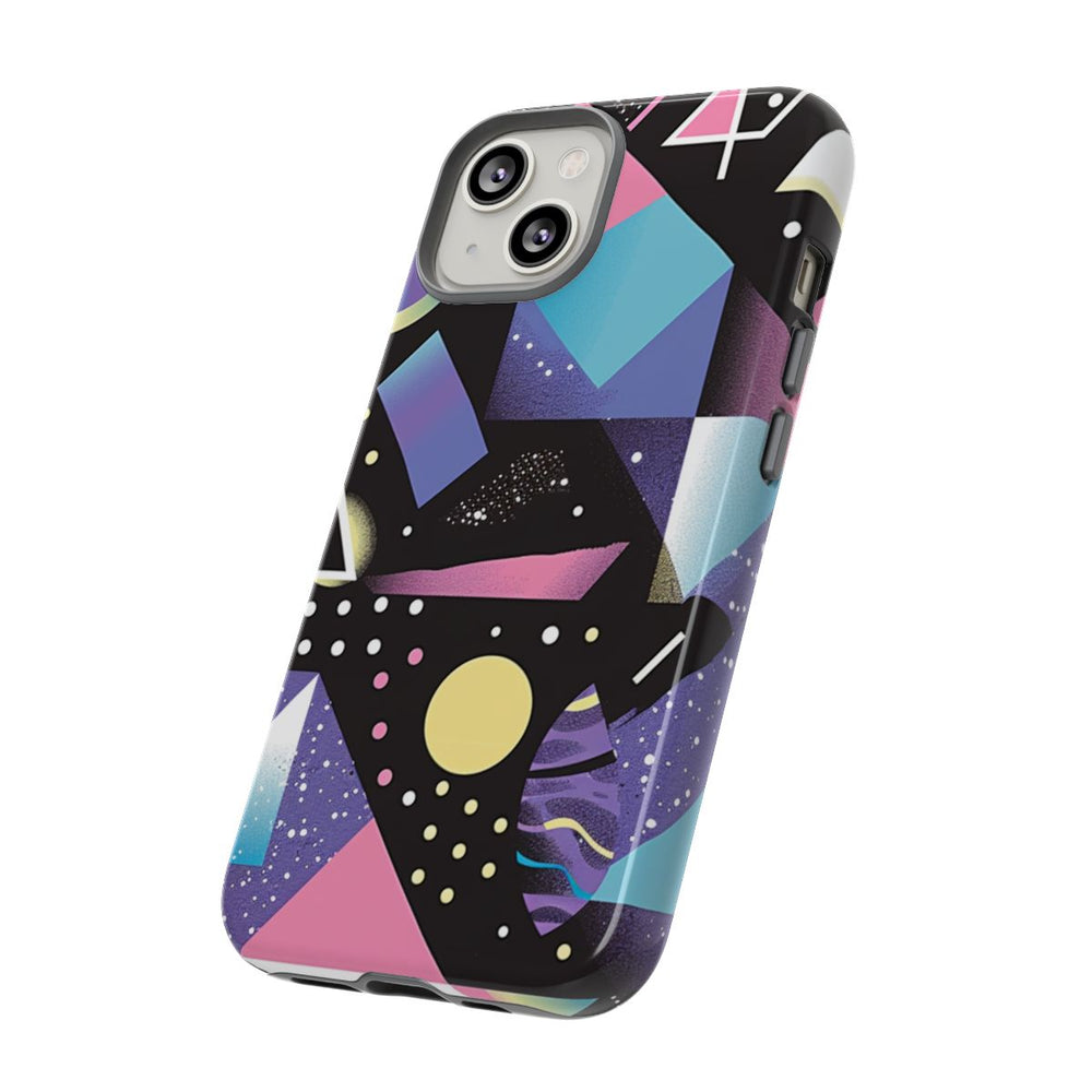 Geometrisch Vaporwave Abstract Patroon