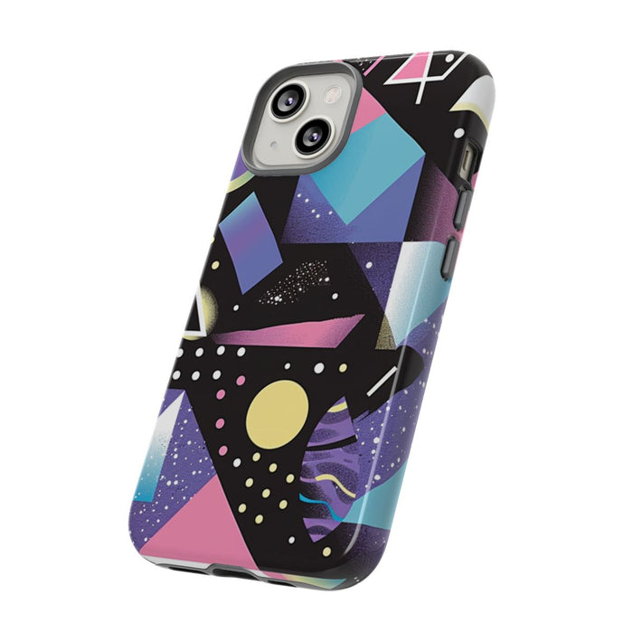 Geometrisch Vaporwave Abstract Patroon