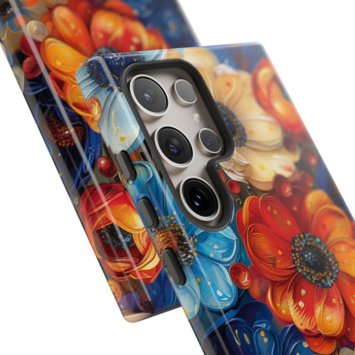 Levendig Abstract Bloemenpatroon