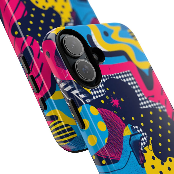 Vrolijk Abstract Geometrisch Patroon