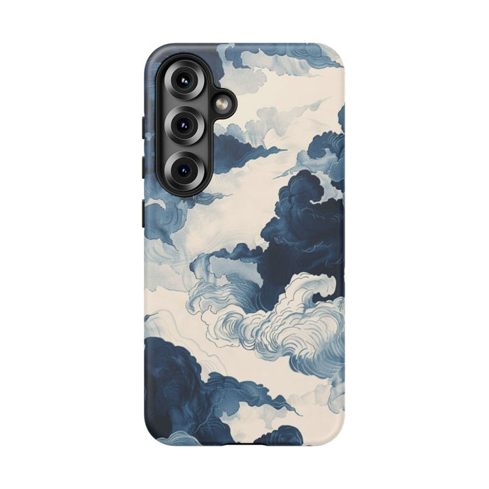 Wolken en Lucht Inktillustratie