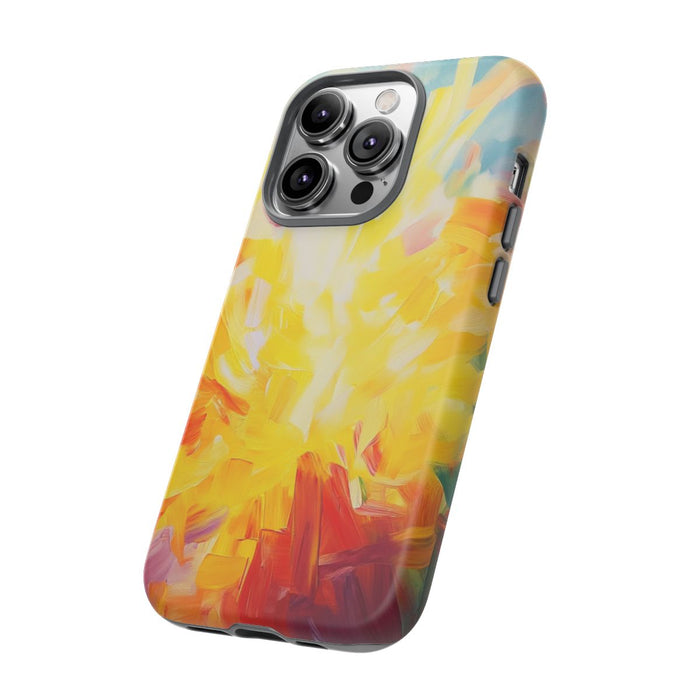 Vrolijke Abstracte Zonneborstels