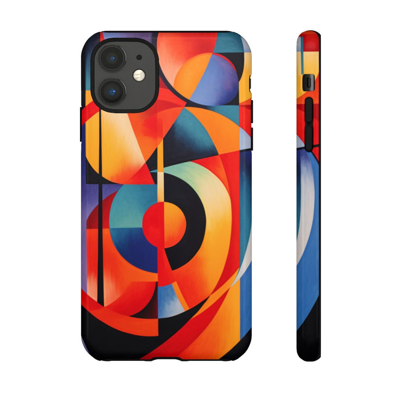 Vrolijke Geometrische Abstracte Kunst