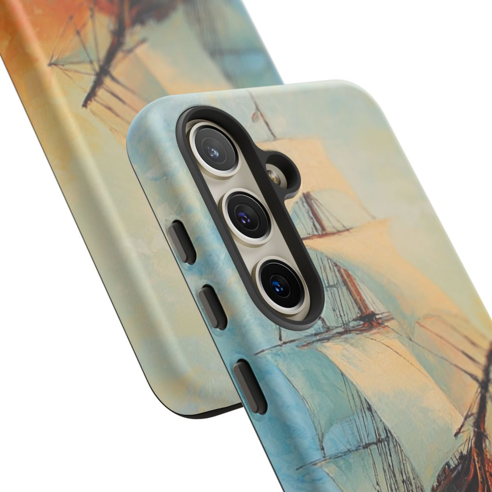 Zeilschip op Zee Olieverfschilderij