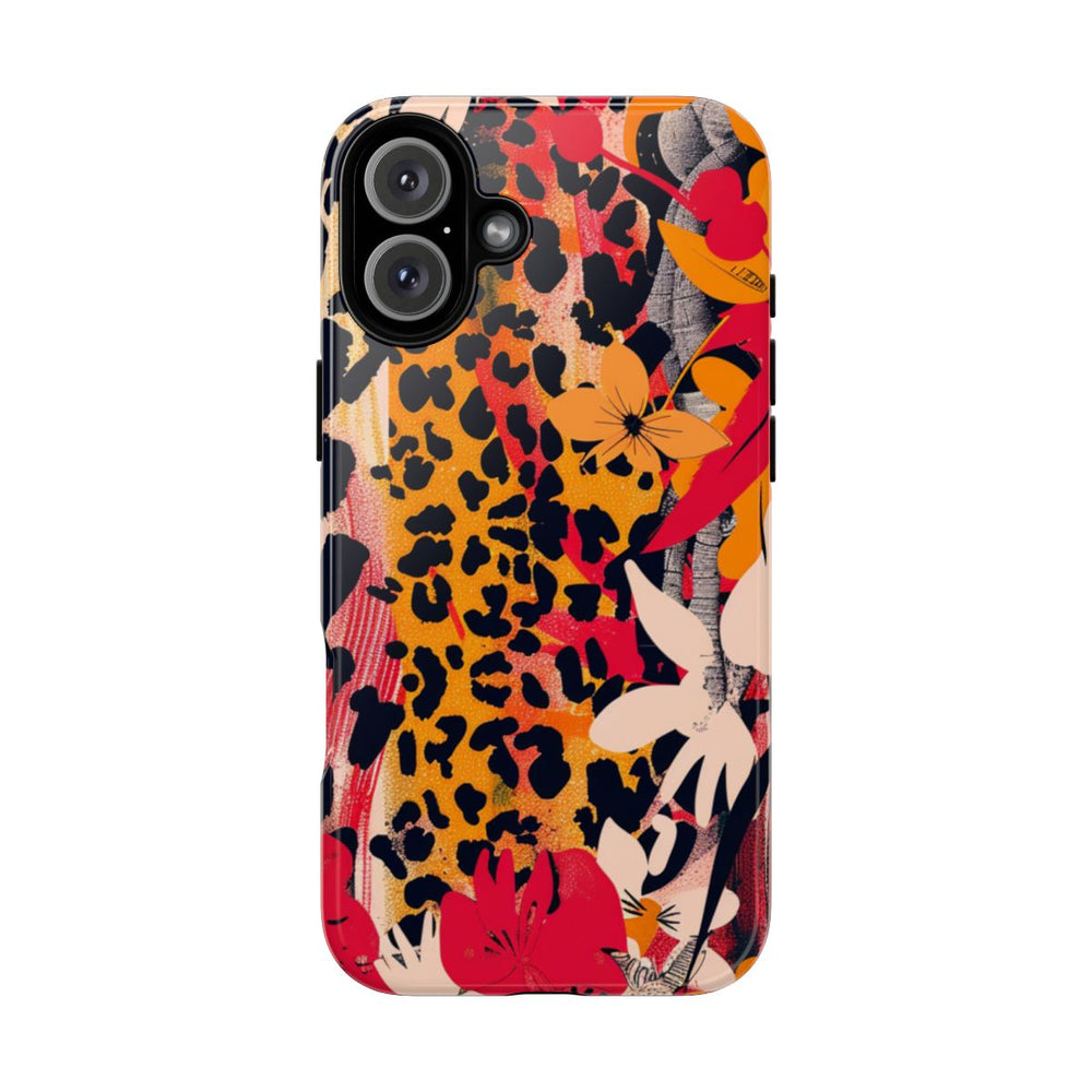 Abstracte Bloemen- en Dierenprint