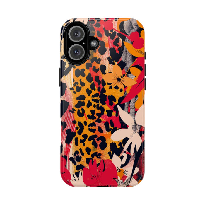 Abstracte Bloemen- en Dierenprint