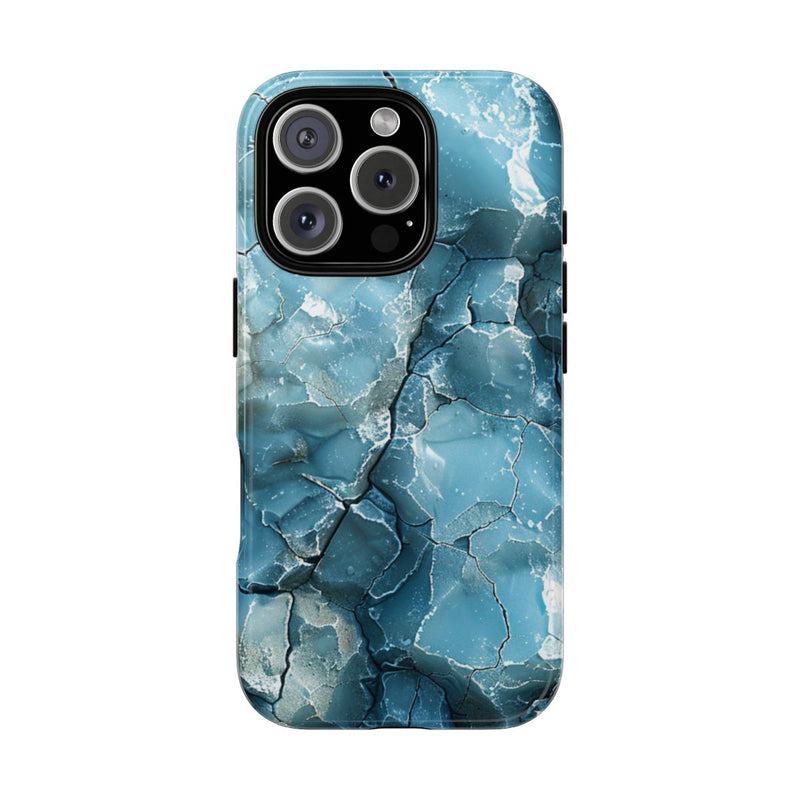 IJzige Fractalstructuur met Grunge