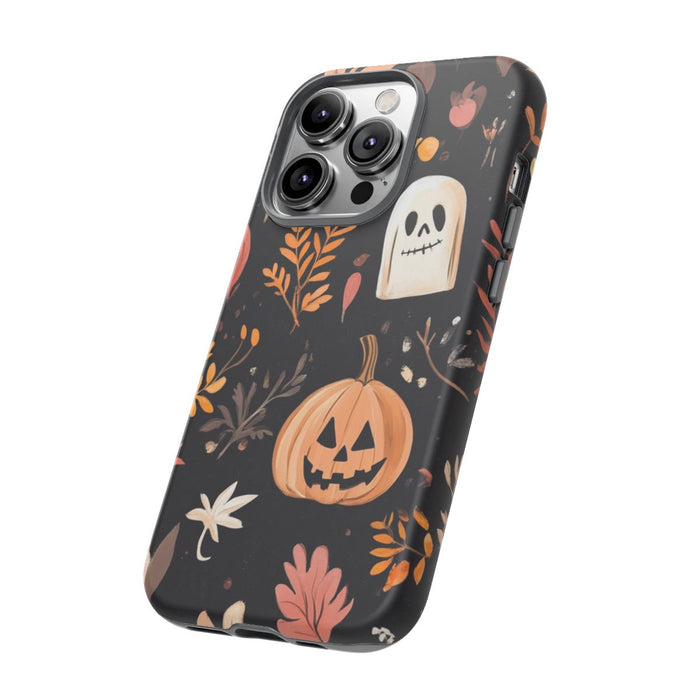 Halloween Pompoen- en Spookmotief