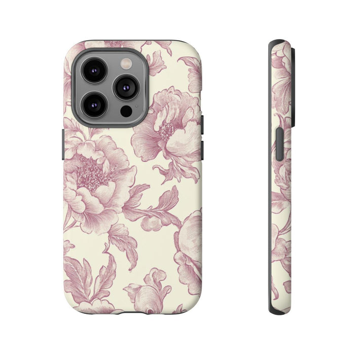 Elegante Victoriaanse Bloemenprint
