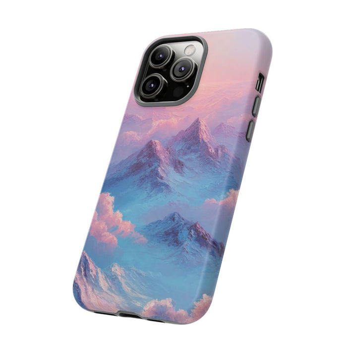 Dromerige Roze en Blauwe Bergen