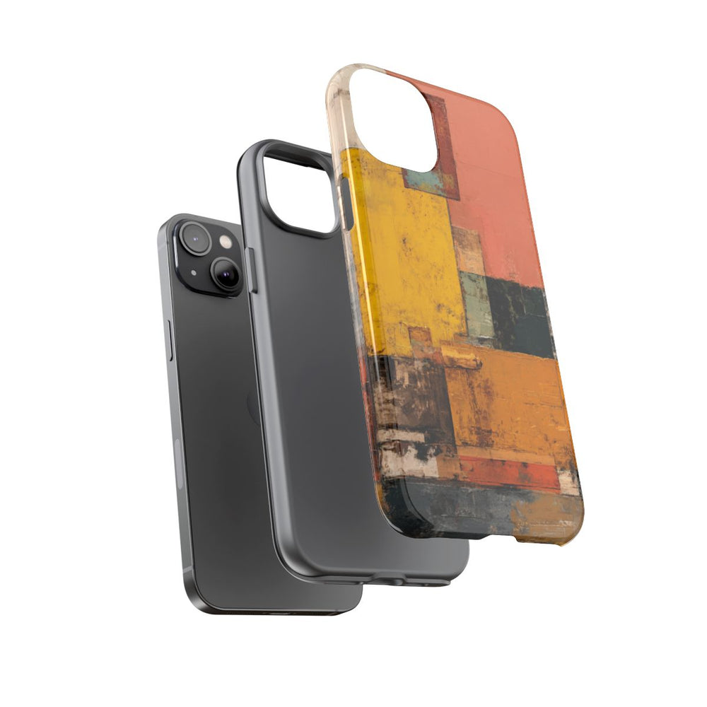 Abstracte Geometrische Kleurenblokken