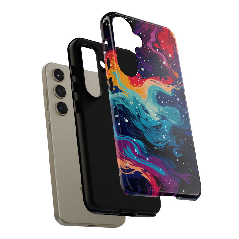 Kleurrijk Abstract Galaxy Patroon