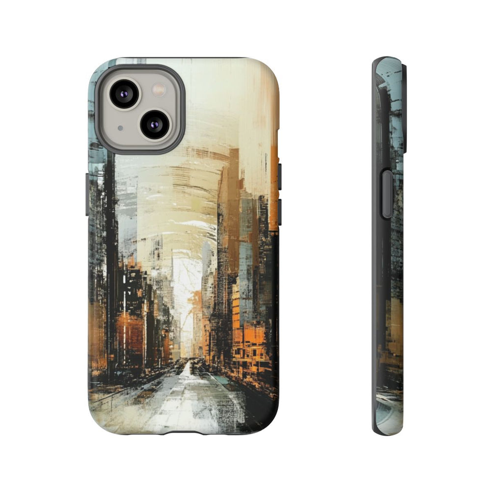 Abstracte Stedelijke Skyline