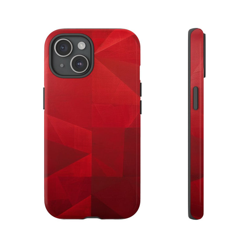 Rood Geometrisch Abstract Ontwerp