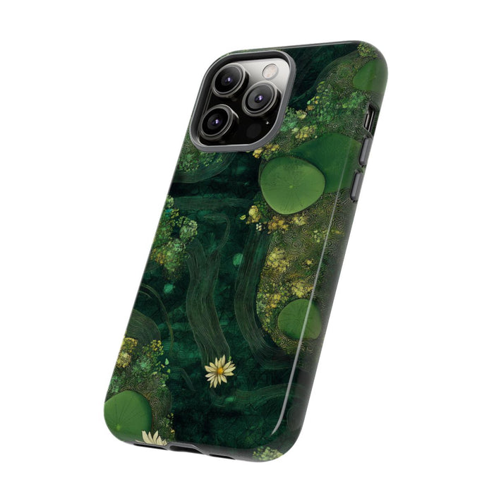 Geometrische Waterlelies en Bloemen