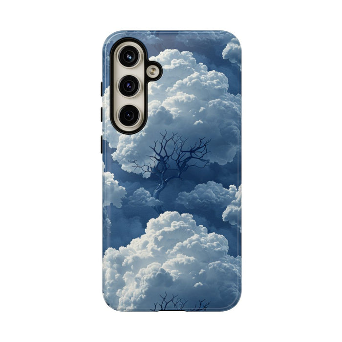 3D Wolken en Boompatroon