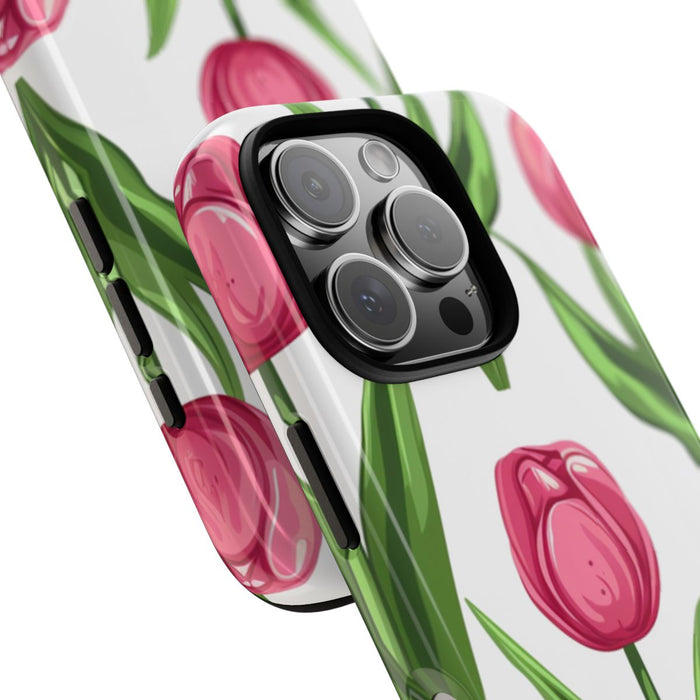 Roze Tulp Bloemenpatroon