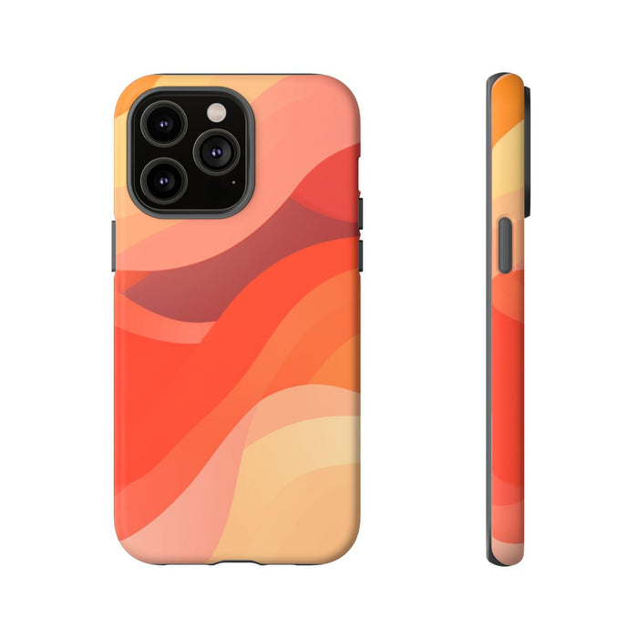 Warme Abstracte Golfpatronen