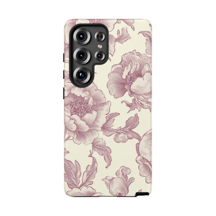 Elegante Victoriaanse Bloemenprint