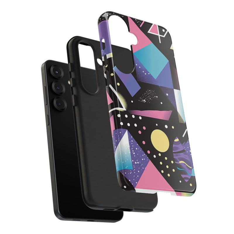 Geometrisch Vaporwave Abstract Patroon