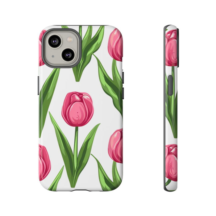 Roze Tulp Bloemenpatroon