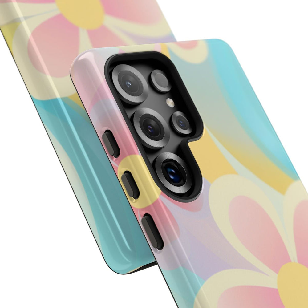 Pastel Groovy Bloemenpatroon